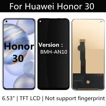 TFT LCD Huawei Honor 30 BMH-AN10 LCD Displejs, TOUCH Screen Nomaiņa Montāžas Piederumi
