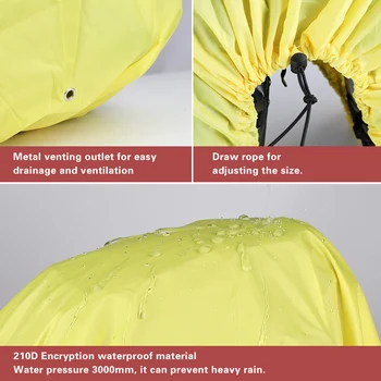 Velosipēdu soma, lietus pārsegs tālsatiksmes izjādes glabāšanas soma asti Pildīta poliestera Bagāžas aizsardzības ūdensizturīgs