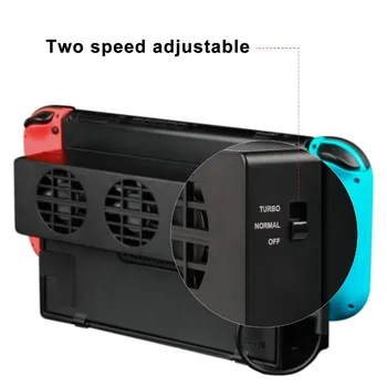 Yoteen Ārējo USB Strāvas Dzesētāja Nintendo Slēdzis dokstacija, USB Turbo Dzesēšana Ventilators NS Sākotnējā Doks