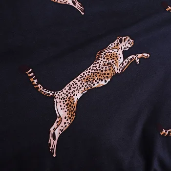 Leopard Mierinātājs, Gultas Komplekti Karalis Sega Sedz Luksusa Mūsdienu Spilvendrāna Gultas Komplekts Pieaugušo Dzīvnieku Kokvilnas Pāris Gultas Komplekts 200*200