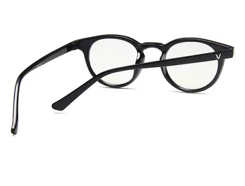 VWKTUUN Kārta Tuvredzība Brilles Rāmis Vīriešu Kniežu PC Brilles Rāmis Sieviešu Vintage Optisko Briļļu Rāmji Anti Blue Ray