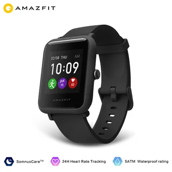 Amazfit Rkp S Lite Smartwatch Globālo Versiju Noliktavā 30 Dienu Akumulatora 5 ATM Ūdensdrošs Mūzikas Vadības Android, Ios Tālruni