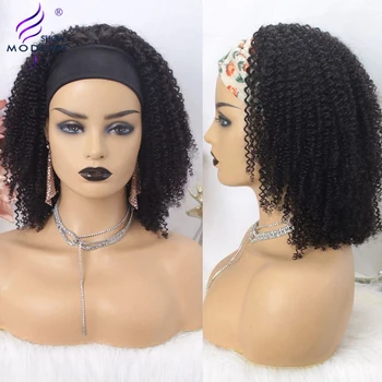 Mūsdienu Liecina, Brazīlijas Afro Kinky Cirtaini Parūka Remy Human Hair Kinky Cirtaini Galvu Parūkas Melnās Sievietes 150% Glueless 10-26 Collas