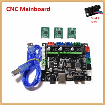 GRBL 1.1 CNC kontrolieris MKS DLC v2.0 GRBL starplaikos plāksne 3 ass stepper lāzera vadītājs mātesplati CNC gravēšanas mašīnas monitors