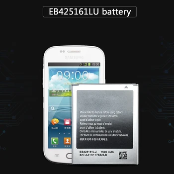 Samsung Galaxy S Duos S7562 S7568 i8160 S7582 S7560 i8190 i739 i669 J1 Mini Mobilā Tālruņa Akumulators 1500mAh EB425161LU