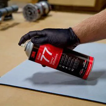 Špakteles Līmes, Hermētiķi 3M 77 Adhesive spray 77 aerosola elastomēra viena komponenta universālā caurspīdīga (balts) 500 ml (77) Automobiļi, Motocikli, Auto Mazgāšana Apkopes līmi līmi ielīmēt remonta darbi