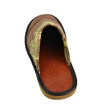 Īstas Govs Ādas čības pāris iekštelpu neslīdoša vīrieši sievietes mājās modes gadījuma vienas kurpes PVC mīksto zoli pavasara vasaras 512