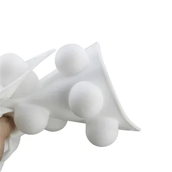 15 Dobumu Apaļu Bumbu Formas Mini Trifeles Pelējuma 3D Silikona Non-Stick Kūka Dekorēšanas Rīku, Lai Desertu Kēkss