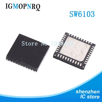 5gab SW6103 mobilo strāvas IC mikroshēmā QFN 4A divu veidu ātrās uzlādes PD multi-protokolu veltīta all-in-one