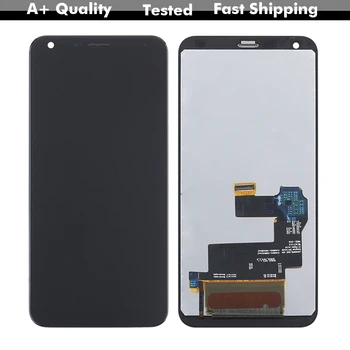 5.5 collas LG Q7 Plus Q610, LCD, digitizer, touch ekrāns ar rāmi LG Q7 Plus ekrānu nomaiņa fory Bezmaksas Piegāde