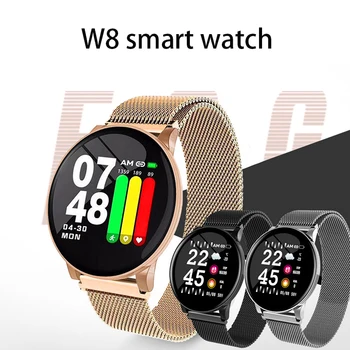 W8 Sporta Smart Skatīties Aproce Kārta Bluetooth IP67 Waterproof Smartwatch Sieviešu Vīriešu Fitnesa Tracker Pulksteņi Android, IOS