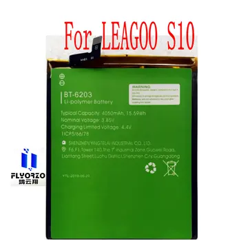 NEW Augstas Kvalitātes 4050mAh BT-6203 Akumulatoru LEAGOO S10 Mobilais Tālrunis