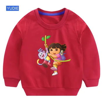 Meiteņu Krekls gudrs Pavasarī, Bērniem, apģērbs, Krekls Bērnu Anime, Hoodies, Zēns, Meitene Dzimšanas dienas dāvana Karikatūra sporta Krekli