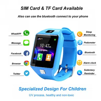 U9 Bērniem Smart atrašanās vietas Skatīties SIM Karti Smart Anti-zaudēja rokas Pulkstenis Bērniem, Bērnu Drošības Izsekošanas Smart rokas Pulkstenis(zils)