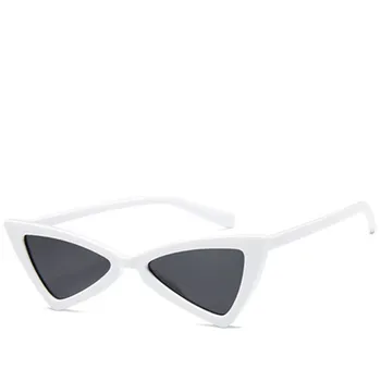 Kaķa Acs Stilīgas Saulesbrilles Dizainers Sexy Sievietēm Sieviešu Toņos Brilles UV400 Tauriņš Plastmasas Pieaugušo