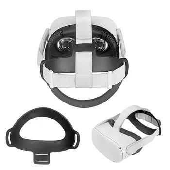 Mīksto VR Ķiveri Galvā Siksna Putu Spilventiņu Oculus Quest 2 VR Austiņas, Spiediena mazināšanas Galvas Spilvenu Mat Quest 2 M5TB