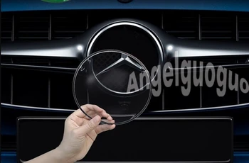 Akrila Automašīnas Priekšējā logo Putekļu Aizsardzības vāks Mercedes Benz C klases W205-2019/E klases W213 2016-2019