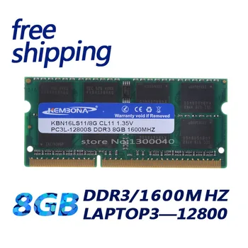 KEMBONA datoru, Klēpjdatoru Atmiņas DDR3L DDR3 8GB 1600 PC3-12800 1.35 V KBN16LS11/8 Non-ECC CL11 SODIMM Intel Atmiņas Ram