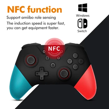 Pilns Funkciju Slēdzis Pro Kontrolieris Bezvadu NS Lite Gamepad Bluetooth kursorsviru Ar NFC Vienu Taustiņu, lai Mosties Funkcija