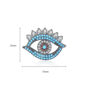 SINZRY personības rotaslietas AAA Kubiskā Cirkonija blue eye ir stilīgs Rotaslietas Komplekti radošiem kulons kaklarotas, auskari komplekti
