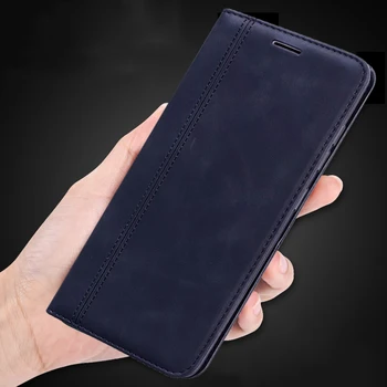 Maks Flip Case For Samsung Galaxy A51 uz Lietu par Samsung 51 A515 SM-515F Magnētisko Ādas Stāvēt Tālrunis Aizsardzības Soma