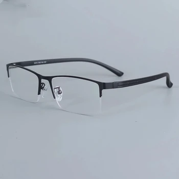 CARTELO Rāmis Vīriešu Brilles lunette Briļļu Titāna Brilles Datoram, Optiskā Recepšu Lasīšanas Skaidrs, Acu Lēcas, Briļļu