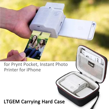 LTGEM EVA Grūti Lieta, lai Prynt Kabatas Instant Foto Printeri iPhone - Ceļojumu Aizsardzības Uzskaites Uzglabāšanas Maiss