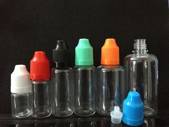 30ml Pilinātāju PET Pudeles Skaidrs, Acs Šķidruma Pudeles Tukšas Plastmasas Pudeles Ar Garu, Tievu Galu bērnu aizsardzībai paredzētām Klp Pudeli 1000pcs/daudz