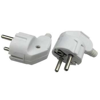 2gab,5gab,vai 10Pcs Rewirable Eiropas Barošanas Vads CE Male Plug 250V 16A Rūpniecības Vintage Stila Rewire Plug