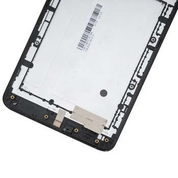 LCD Asus Zenfone 6 A600CG A601CG T00G LCD Displejs, Touch Screen Digitizer Nomaiņa Stikla Panelis Montāža ar Rāmi