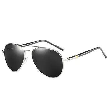 Modes Vīrieši Polarizētās Saulesbrilles Zīmola Dizaina Metāla Rāmis Vīriešu Braukšanas Saules Brilles Toņos Briļļu Oculos UV400 Oculos de sol