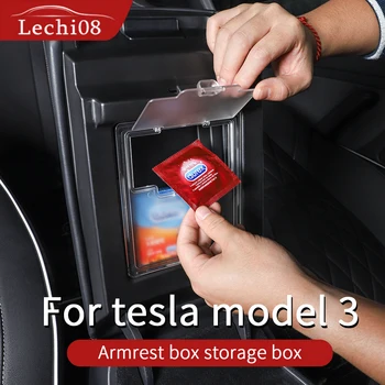 Roku lodziņā uzglabāšana Tesla model 3 aksesuāri/auto piederumi modelis 3 tesla trīs tesla model 3 organizators/accessoires model3