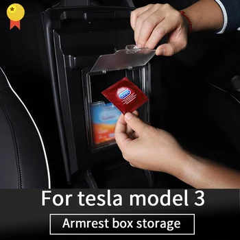 Roku lodziņā uzglabāšana Tesla model 3 aksesuāri/auto piederumi modelis 3 tesla trīs tesla model 3 organizators/accessoires model3