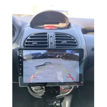 Android 10.1 Par Peugeot 206 2000 -2016 Multivides Stereo Auto DVD Atskaņotājs Navigācija GPS Radio