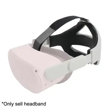 Regulējama Galvas stīpa Ērti Elite Siksnu Oculus Quest 2 VR Austiņas Nomaiņa Galvas Siksna Virtuālā Realitāte Piederumi