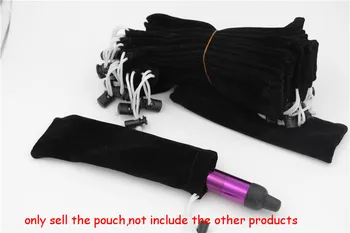 30pcs/daudz vairumtirdzniecības metāla smēķēšana caurule uzglabāšanas flannelette somā cigarešu aizdedzinātāja somiņa String gadījumā Pocket pen soma