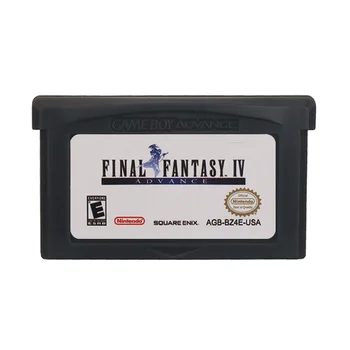 Nintendo GBA Video Spēļu Kārtridžu Konsoli Kartes FinalFantasy IV Iepriekš angļu Valodā ASV Versija