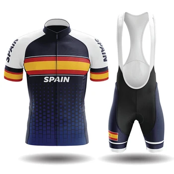 2020 spānija Vasarā Riteņbraukšana Džersija Komplekts Elpojošs MTB Velo Velo Apģērbs Kalnu Velosipēds Valkāt Drēbes, kas ir Maillot Ropa Ciclismo