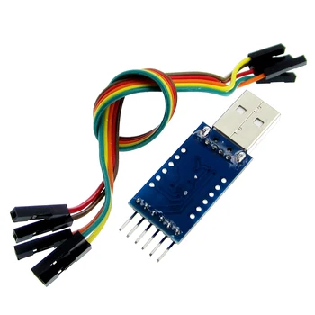 10PCS USB 2.0, lai UART TTL 6PIN Moduļa Sērijas Converter CP2104 STC PRGMR Nekā CP2102