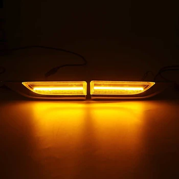 2gab Dinamisko LED Sānu Gabarītgaismas Lukturi, kas Plūst Pagrieziena Signāla Gaismu Sērijveida Blinker Lukturis VW Transporter T6 Multivan Caddy MK4