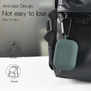 Aizsardzības Gadījumā Airpods Pro Bezvadu Bluetooth Silikona Vāciņš, kas ar Piekārtiem Sprādzes un Austiņu Vads Apple Airpods 3