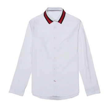 Homme augstas kvalitātes kokvilnas, bieza camisa masculina Vīriešu garām Piedurknēm Kleita Krekli modes gadījuma hombre chemises