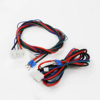 4gab/daudz Anet A8 A6 Silda Gultu Līnijas 90cm Karstā Gulta Vadu Lecekts kabelis Mendel RepRap i3 3D printeri