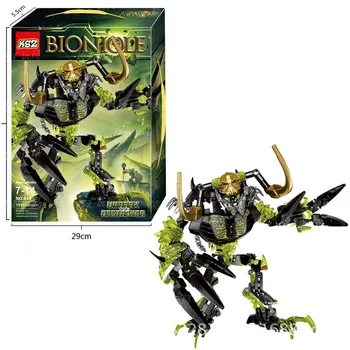 Bionicle Umarak Iznīcinātājs Bioķīmisko Karavīrs Celtniecības Bloku Rotaļlietas KSZ 614 Saderīgs ar 71316 Bionicle Ziemassvētku Dāvanu kaste nr.