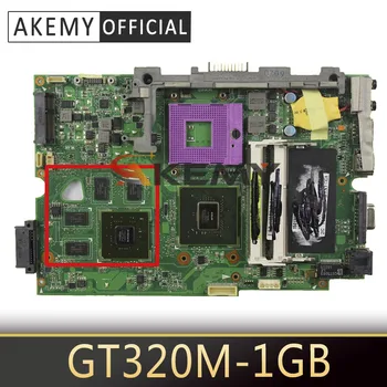 K40ID Portatīvo datoru mātesplati par ASUS K50ID K40IE K50IE sākotnējā mainboard DDR3-operatīvā ATMIŅA GT320M-1GB