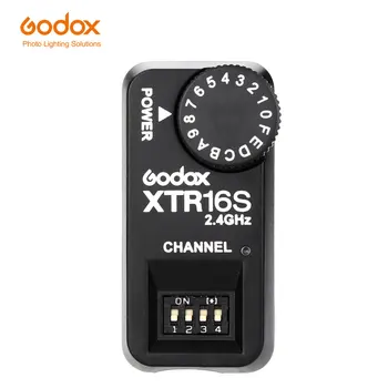 Godox 16 Kanālu XTR-16S Tālvadības 2.4 G Wireless Power-control Flash Trigger Uztvērēju V860 V850