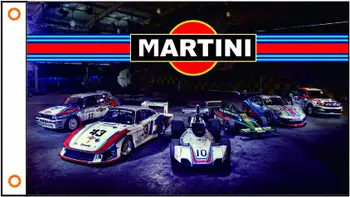 Pasūtījuma karoga automašīnas, Martini banner 3x5ft Poliestera 04