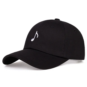 Modes kokvilnas beisbola cepure hip-hop cepuri mūzikas ņemiet vērā, izšuvumi savvaļas golfa cepures vasaras saules cepures tētis cepuri snapback cepures gorras
