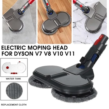 Elektriskā Mopping Vakuuma Birste un Ūdens Tvertni, par Dyson V7 V8, V10 V11 Rezerves Daļas, ar 4 Tīrīšanas Audums