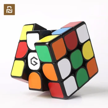 Sākotnējā Youpin Giiker M3 Magnētiskais Kubs 3x3x3 Spilgtu Krāsu Laukums Magic Cube Puzzle Zinātne, Izglītība, darbs ar giiker app